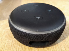 BOXA AMAZON ECHO DOT 3 ALEXA PERFECT FUNCTIONALA.CITITI DESCRIEREA ATENT! foto