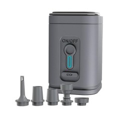 Pompa de aer reincarcabila electrica , ultra usoara, 3 in 1, pentru umflat dezumflat saltele, vidat, portabila, reincarcare USB
