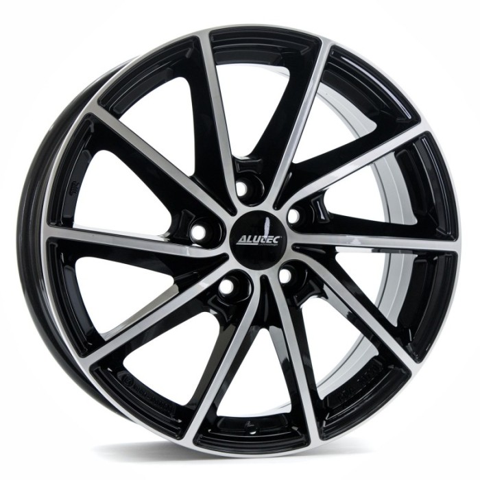 Jante OPEL CORSA 7J x 17 Inch 4X100 et44 - Alutec Singa Diamant-schwarz-frontpoliert - pret / buc Jante OPEL CORSA 7J x 17 Inch 4X100 et44 - Alutec Singa Diamant-schwarz-frontpoliert - pret / buc