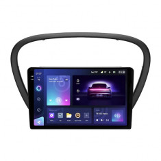 Navigatie Auto Teyes CC3 2K 360° Peugeot 607 2004-2010 6+128GB 9.5` QLED Octa-core 2Ghz, Android 4G Bluetooth 5.1 DSP