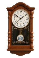 Ceas de Perete cu Pendul &bdquo;Elvaron&rdquo; &ndash; Elegan?a Timpului, Afi?at? cu Prestigiu 35cm