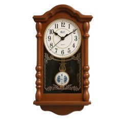 Ceas de Perete cu Pendul &bdquo;Elvaron&rdquo; &ndash; Elegan?a Timpului, Afi?at? cu Prestigiu 35cm