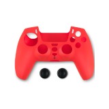 Husa Din Silicon Pentru Controller Si Protectie Pentru Butoane Spartan Gear Rosu PS5