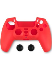 Husa Din Silicon Pentru Controller Si Protectie Pentru Butoane Spartan Gear Rosu PS5