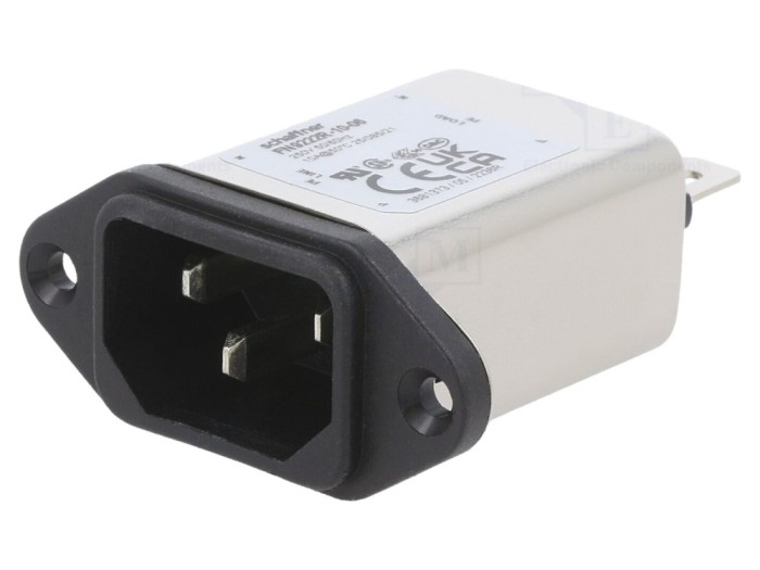 Conector Alimentare AC C14 250VAC