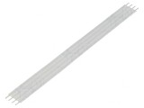 Conector cablu jumper flexibil 2,54mm drept, TE Connectivity