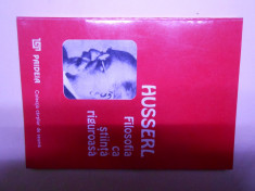 Husserl, Filosofia ca stiinta riguroasa, Paideia, 158 pagini foto