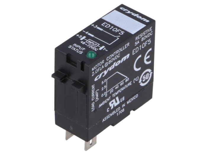 Releu semiconductor 48-72VDC 5A