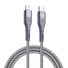 Cablu date tip C la iPhone Duzzona A1, 20W, 480Mbps, 1m, gri