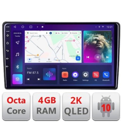 Navigatie Toyota Android ecran Qled 2K Octa core 4+32 Kit-toyota-universal+EDT-E409-2K v1 CarStore Technology foto