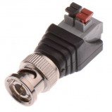 Mufa BNC tata pentru CCTV supraveghere conexiune rapida cu clipp, Generic