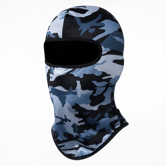 Cagula Camuflaj FIXATO, Unisex, Protectie UV, Material elastic, respirabil, Marime universala, Shadow Grey