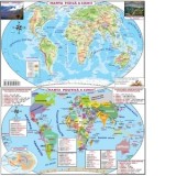 Harta fizica si politica a lumii, A4