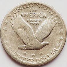 226 USA SUA Statele Unite 25 cents 1929 quarter ¼ Dollar km 145 argint