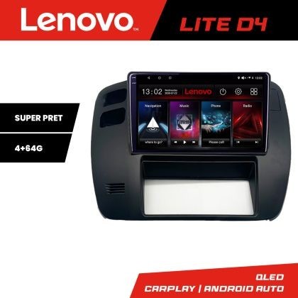 Navigatie Nissan Patrol 2000-2005 Lenovo QLED 1K 4+64 WIFI 5Ghz carplay android auto Android kit-patrol-old+EDT-LITE-D4-9-4+64 CarStore Technology