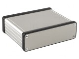 Carcasă Aluminiu Gri cu Panou 80x103x31 mm