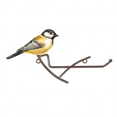 Suport perete fier forjat maro hartie igienica Bird 25 cm x 5 cm x 13 cm foto