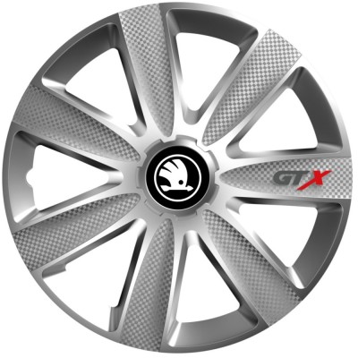 Set 4 Capace Roti GTX Gri R17, Pentru Skoda Nou foto