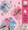 Djeco Joc creativ Origami Roz, 24 foi, instructiuni pas cu pas, 6-10 ani