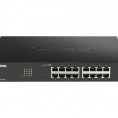 SWITCH D-LINK SMART 16 porturi Gigabit carcasa metalica, rackabil,