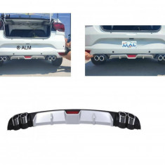 Ornament difuzor spoiler bara spate universal cu ornament toba Dacia Logan 2021+ ® ALM