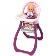 Scaun de masa pentru papusi Smoby Baby Nurse foto