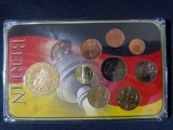 Euro set - Germania 2002 - 2010 - 8 monede + Medalie comemorativă, Europa