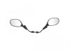 Oglinzi Moto Negre M8 - Set Oglinzi Universale Motocicleta, Scuter