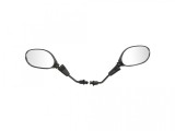 Oglinzi Moto Negre M8 - Set Oglinzi Universale Motocicleta, Scuter