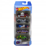 Cumpara ieftin Set 5 Masini Hot Wheels Exposed Engines, Mattel