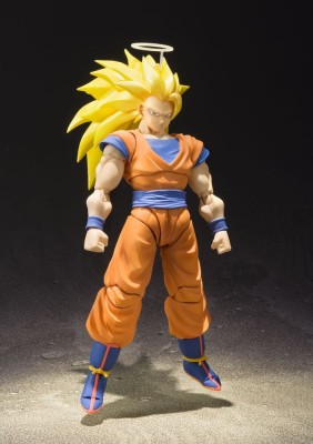 Dragonball Z S.H. Figuarts Action Figure SSJ 3 Son Goku 16 cm foto