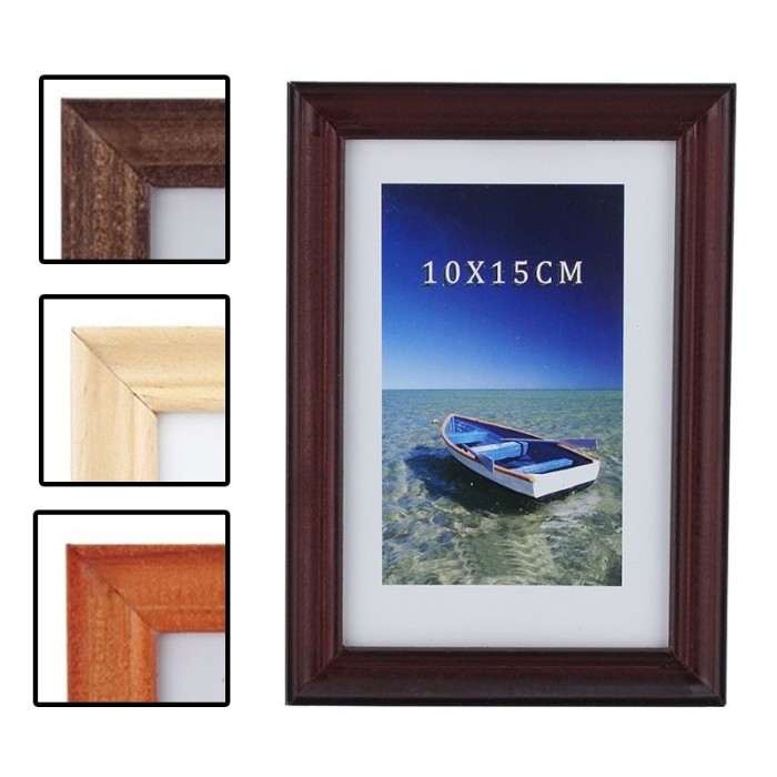 Rama foto Willa format 10x15, contur lemn, pentru birou - Wenghe