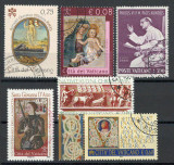 Vatican - Timbre stampilate diverse, Stampilat