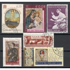 Vatican - Timbre stampilate diverse