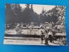 CPIB 23024 CARTE POSTALA - CALIMANESTI. VEDERE DIN PARC, RPR, CIRCULATA, 1961, STAMPILE, TIMBRE, Printata