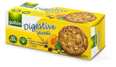 BISCUITI DIGESTIVI MUESLI&amp;amp;OVAZ,STAFIDE&amp;amp;CAISE 230GR foto