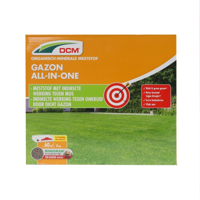 Ingrasamant gazon DCM, NPK 10-3-18, granule, 3 kg
