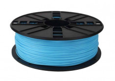 Filament pentru imprimanta 3D Gembird 3DP-PLA1.75-01-BS PLA Sky Blue 1.75mm 1kg foto