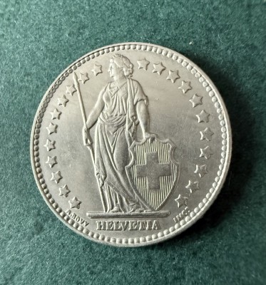 1 Franc 1961 Elvetia foto