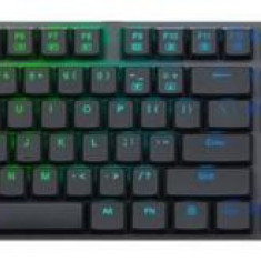 Tastatura gaming mecanica Bluetooth cu fir si wireless Redragon Apas Pro, iluminare RGB (Negru)
