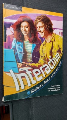 Interactive Level 2 Student&amp;#039;s Book with Web Zone Access Hadkins, Lewis, Budden foto