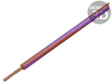 Cablu Electric Cupru 2,5mm2 PVC Roșu-Violet