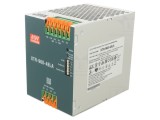 Alimentator Pulsatoriu MEAN WELL 960W 48VDC 0-20A pentru Șină DIN, Eficiență 96%