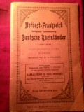 3 Harti 1914 : Germania , Marea Britanie ,Paris ,Belgia ,Luxemburg- Verlag Wien