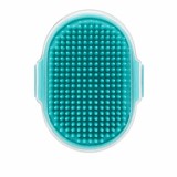 Perie Mănușă din Silicon pentru &Icirc;ngrijirea Blănii C&acirc;inilor și Pisicilor, Turcoaz