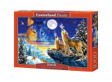 Puzzle 1000 piese &bdquo;Howling Wolves&rdquo;