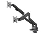 Suport LCD/LED Goobay 70814, 2 brațe, 9kg, 75x75mm și 100x100mm, negru
