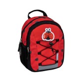 RUCSAC MINI KIDDY, DIMENSIUNE 23 X 20 X 9 + 6 CM, MOTIV LADY BUG