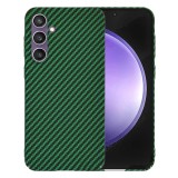 Husa Samsung Galaxy S23 FE Asteroid GSM Carbonite FiberShell, verde