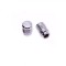 Set 2 capacele ventil rotunde, culoare crom, din aluminiu Cod Produs: MX_NEW AW54011